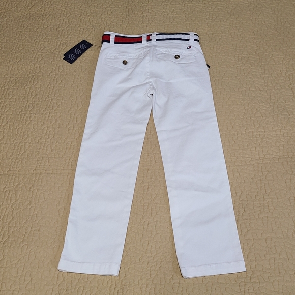 Tommy Hilfiger stretch chinos with belt size 7 - Picture 5 of 5